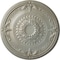 Ekena Millwork Athens Ceiling Medallion (Fits Canopies up to 3 5/8"), Hand-Painted Flash Gold, 26 1/4"OD x 3 1/4"P CM27ATFLS - alternate 1